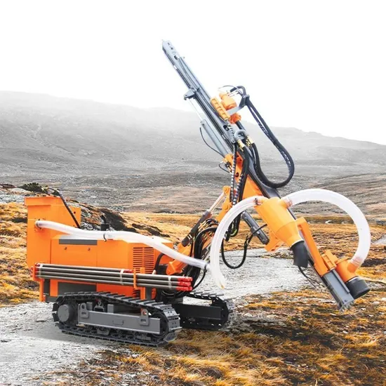 Rotation/Impact Drilling 30m Track/Separated DTH hammer Surface rock mining blast hole Drilling Rig/machine for Quarry Site/Mining