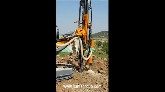 Stable Work Integrated DTH Surface Drilling Rig Machine for Underground Use