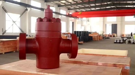 API 6A Positive Choke Valve for Christmas Tree 