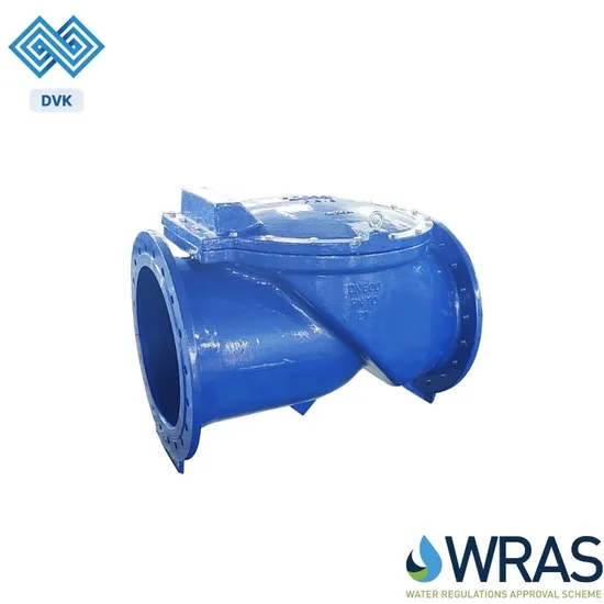 Manufacturer Ductile Iron Pn16 DN500 Flanged Soft Seat Resilient Seated Rubber Flap Flexible Disc Type Swing Check Valve 
