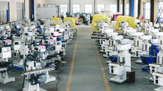 Automatic Press Surface Finishing Conventional Turret Universal Tool Bed Type CNC Bench Vertical and Horizontal Drilling Milling Machine 