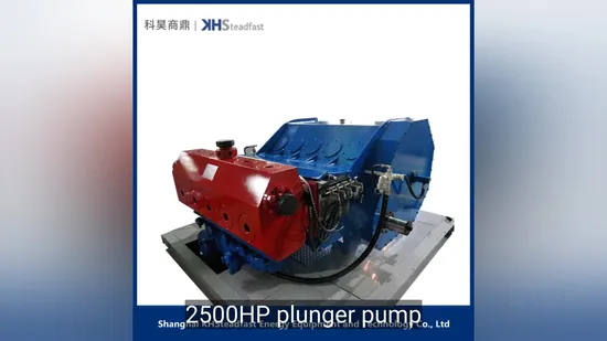 High Pressure Quintuplex Plunger Pump for Mud Drilling 