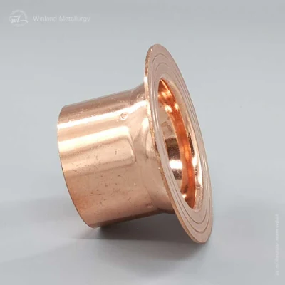 ODM C12200 Water Plumbing 99.9% Pure Copper Welding Flange Connectors
