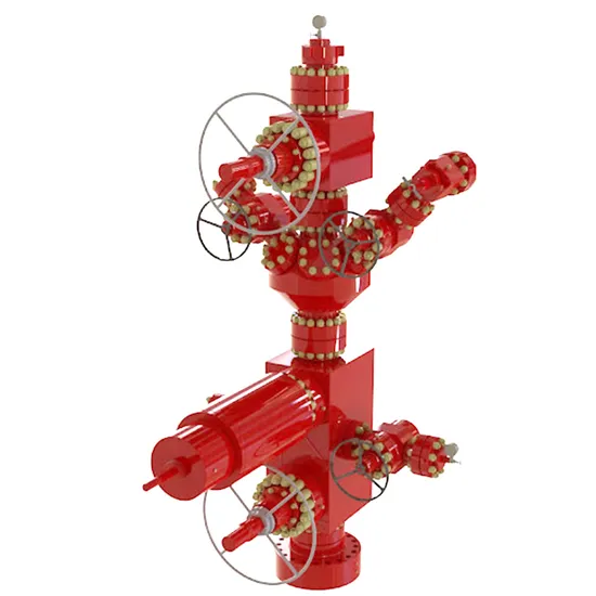 API Oil and Gas Christmas Tree One and Two Lines for Wellhead X