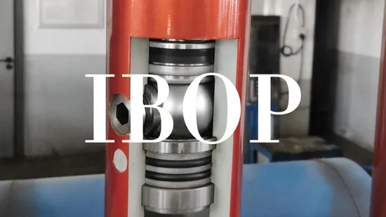 Threaded Well Control Valve with API Certification Ibop 