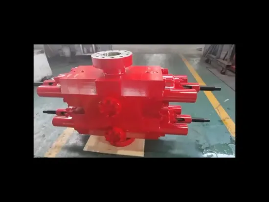 U Type Double RAM Blowout Preventer Bop for Oilfield Service 