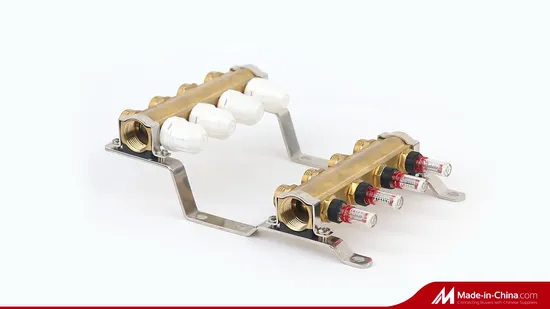 Underfloor Heating System Brass Manifold 