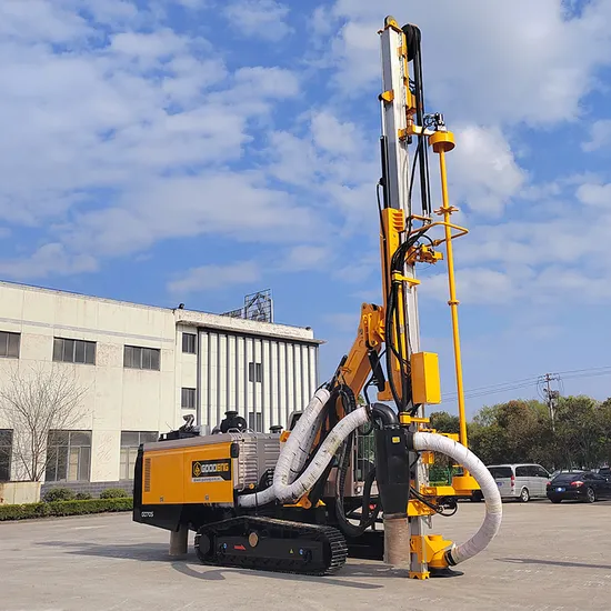 GMD70 dth drilling rig surface mining drill equipment 
